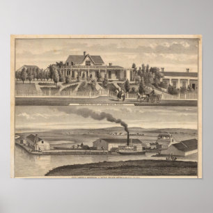 Poster Eden Landing, Résidence de Barron, entrepôts