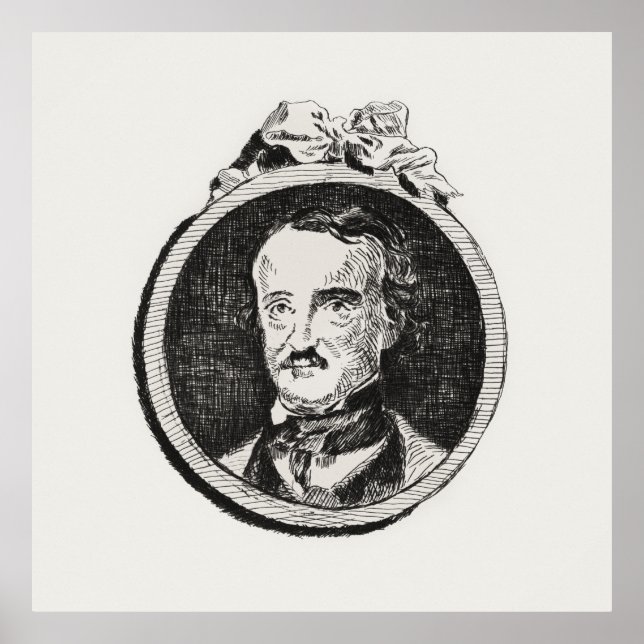 Poster Edgar Allan Poe (Devant)