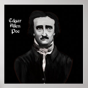 Poster Edgar Allan Poe sur la toile