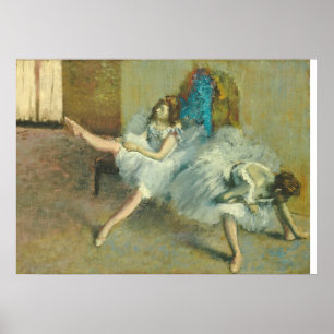 Poster Edgar Degas   Avant le Ballet, 1890-1892