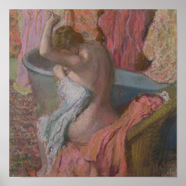 Poster Edgar Degas | Béton (Devant)