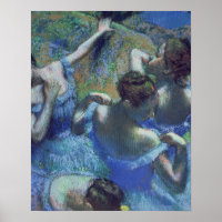 Edgar Degas | Blue Dancers, c.1899