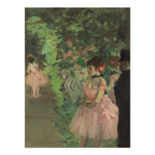 Poster Edgar Degas   Dancer Backstage, 1876-1883
