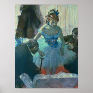 Poster Edgar Degas Danse dans son dressing
