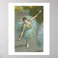 Edgar Degas | Danseur en vert