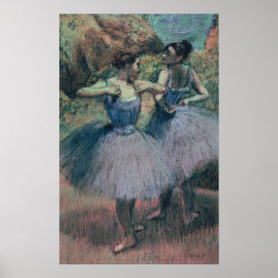 Poster Edgar Degas Danseurs en Violet