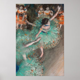 Poster Edgar Degas - Danseuse basculant / Danseuse en ver