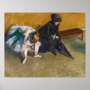 Poster Edgar Degas - En attente