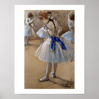 Poster Edgar Degas | Étude d'un danseur