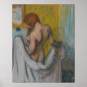 Poster Edgar Degas Femme à la serviette