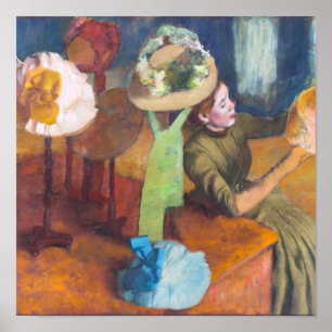 Poster Edgar Degas - La boutique de la friterie