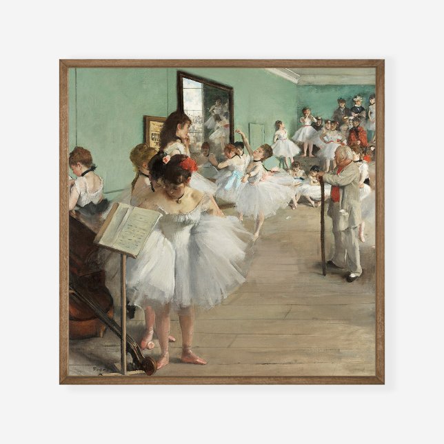 Poster Edgar Degas La Classe Danse Peinture Art Imprimer (Créateur téléchargé)