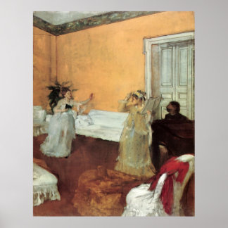 Poster Edgar Degas Le Duet