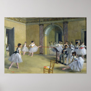 Poster Edgar Degas   Le Foyer de danse