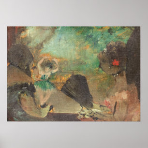 Poster Edgar Degas le Loge, c.1883