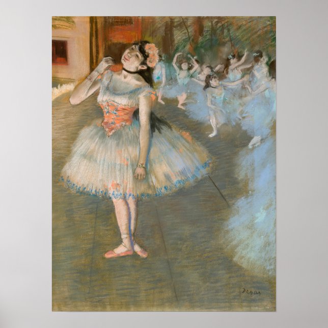 Poster Edgar Degas - L'étoile (Devant)
