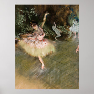 Poster Edgar Degas - L'Étoile 1878