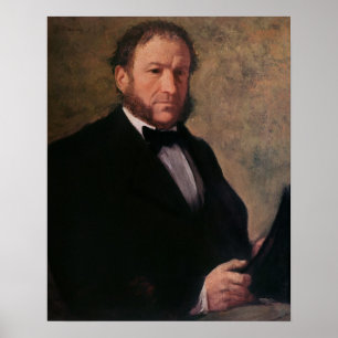Poster Edgar Degas   Portrait de Monsieur Ruelle, 1861