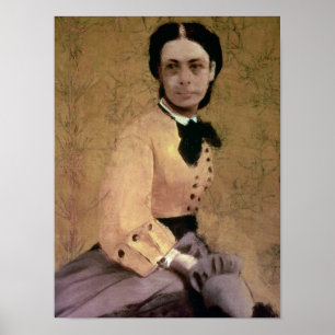 Poster Edgar Degas   Portrait of Pauline de Metternich