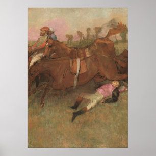 Poster Edgar Degas   Scene from the steeplechase