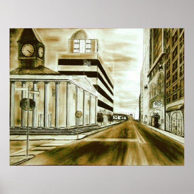 Poster Édifice urbain (Devant)