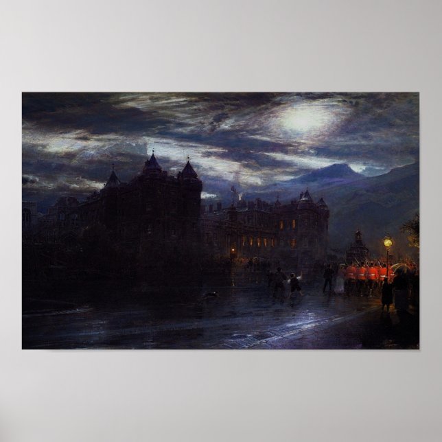 Poster Édimbourg (Devant)