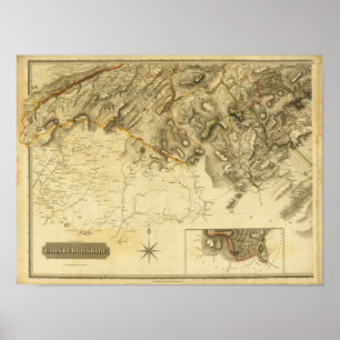 Poster Edimbourg du sud Shire