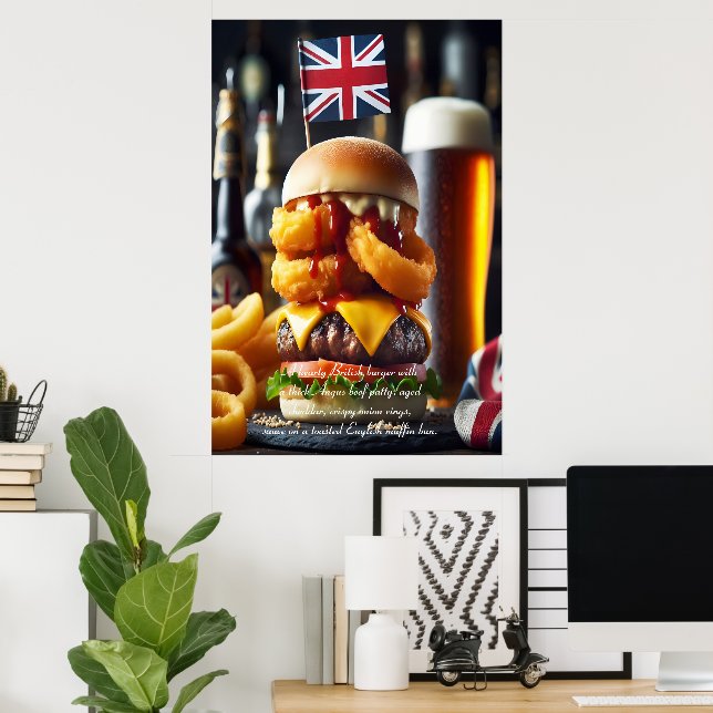 Poster Edinburgh Eats : Pub Grub Glory 24x36 (Bureau à domicile)