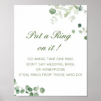 Editable Mettez une bague sur elle Fête des mariée