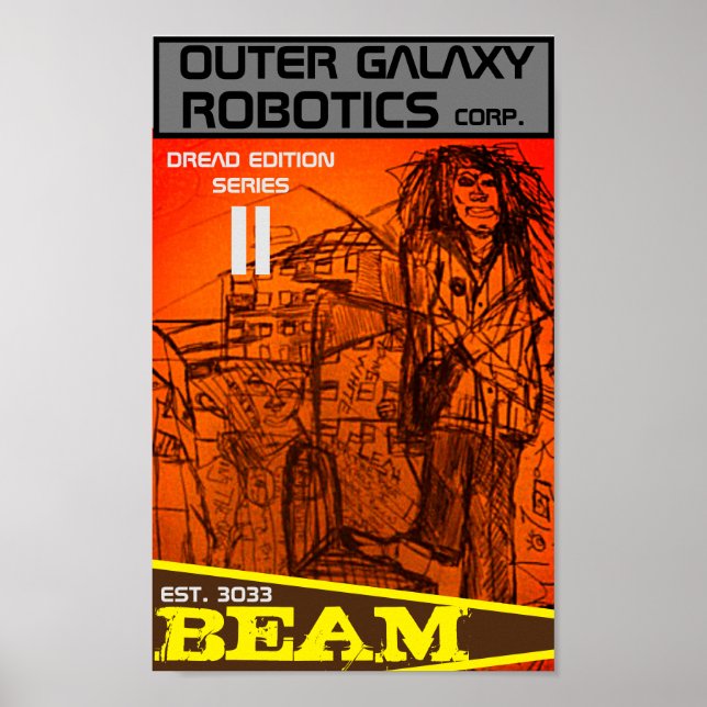 POSTER ÉDITION BEAM DREAD (Devant)