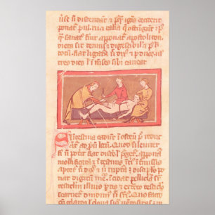 Poster édition de "livre de chirurgie" par Rogier de