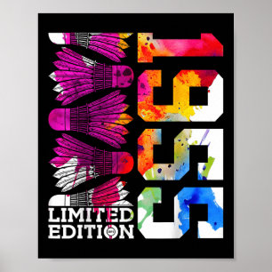 Poster Édition limitée Badminton 70e anniversaire 1955