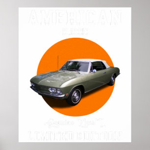 Poster édition limitée de qualité véritable classique amé