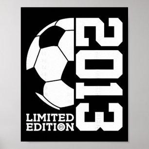 Poster Édition limitée Football 12e Anniversaire 2013 