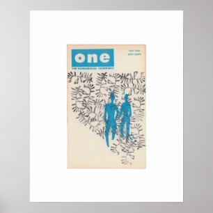 Poster Edition limitée ONE Magazine, mai 1960 Imprimer