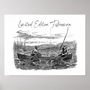 Poster Édition Limitée Pêcheurs