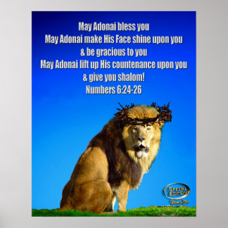 Poster Édition spéciale Bénédiction sacerdotale