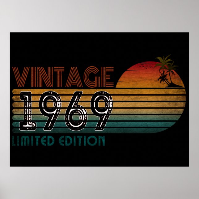 Poster édition vintage 1969 (Devant)