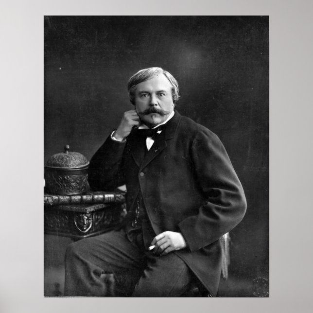 Poster Edmond de Goncourt (Devant)