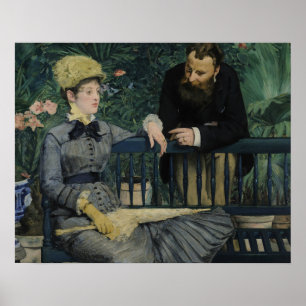Poster Edouard Manet - Au Conservatoire