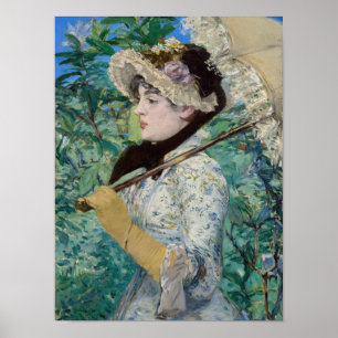 Poster Edouard Manet - Jeanne / Printemps
