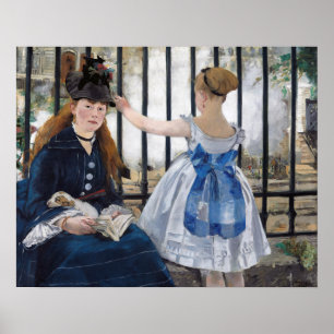 Poster Edouard Manet - Le Chemin De Fer