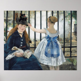 Poster Édouard Manet : Le chemin de fer