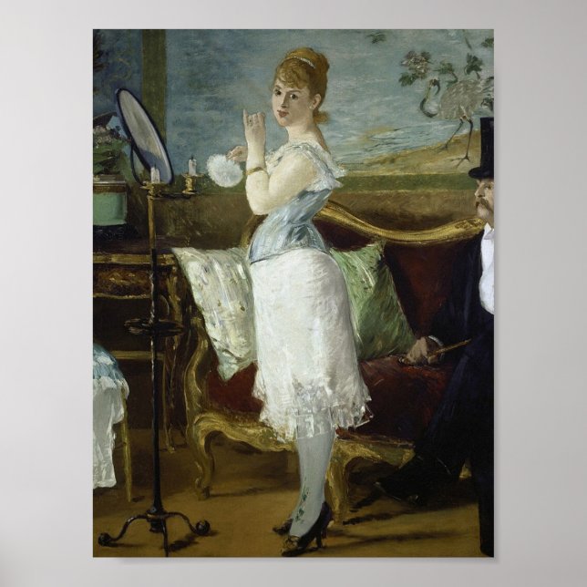 Poster Édouard Manet, Nana, 1877 (Devant)