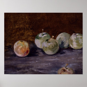 Poster Edouard Manet - Plums