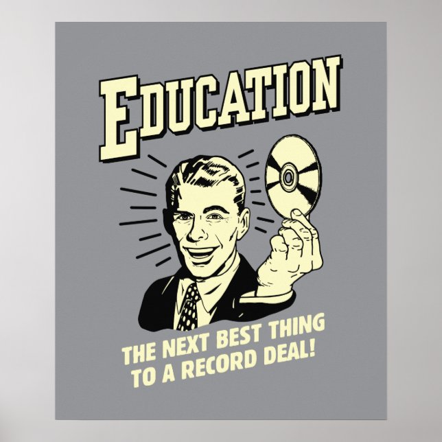Poster Éducation : Meilleur dossier (Devant)