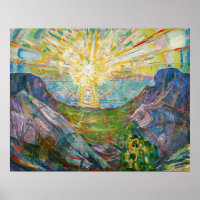 Edvard Munch - Le Soleil 1916