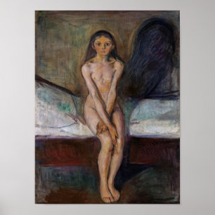 Poster Edvard Munch - Puberté