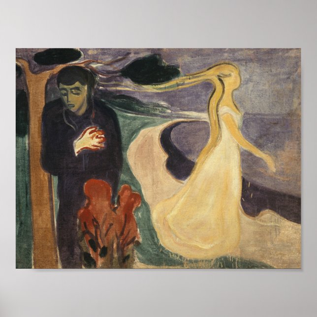 Poster Edvard Munch - Séparation (Devant)
