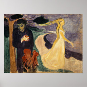 Poster Edvard Munch - Séparation